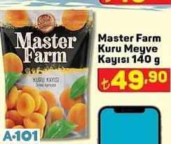 MASTER FARM KURU MEYVE KAYISI